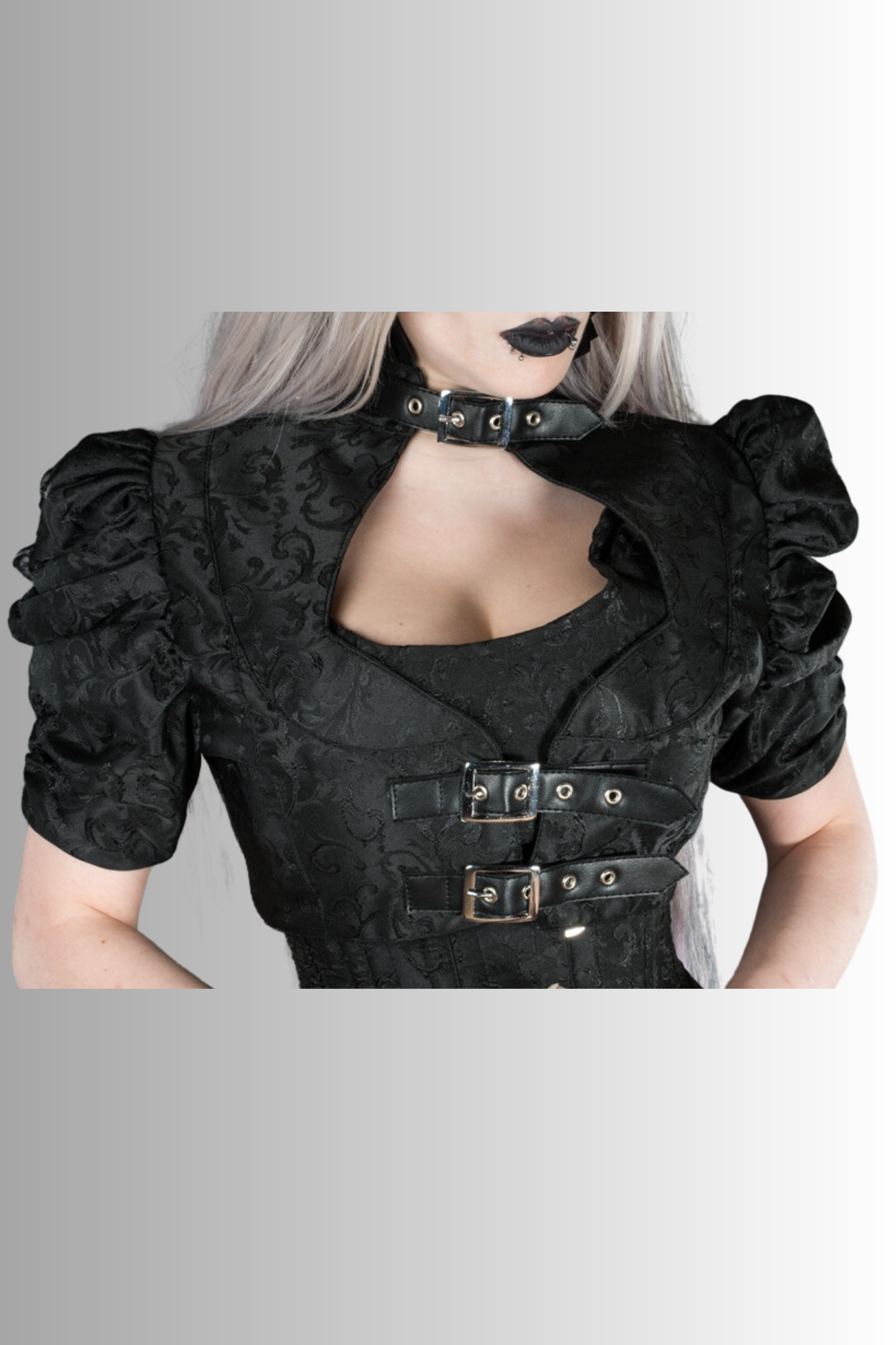 Twilight Noir Buckled Bolero