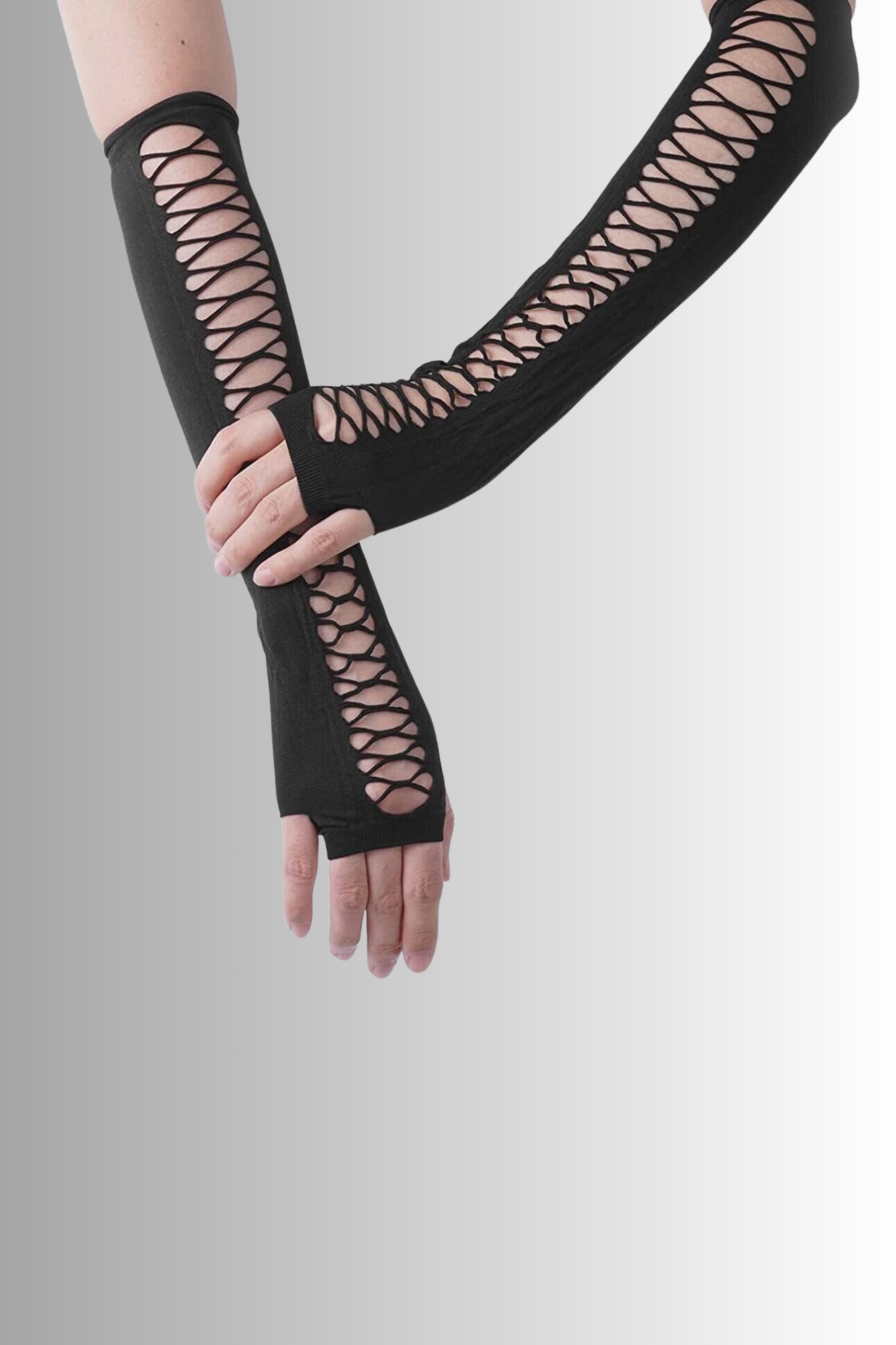 CORSET FINGERLESS GLOVES