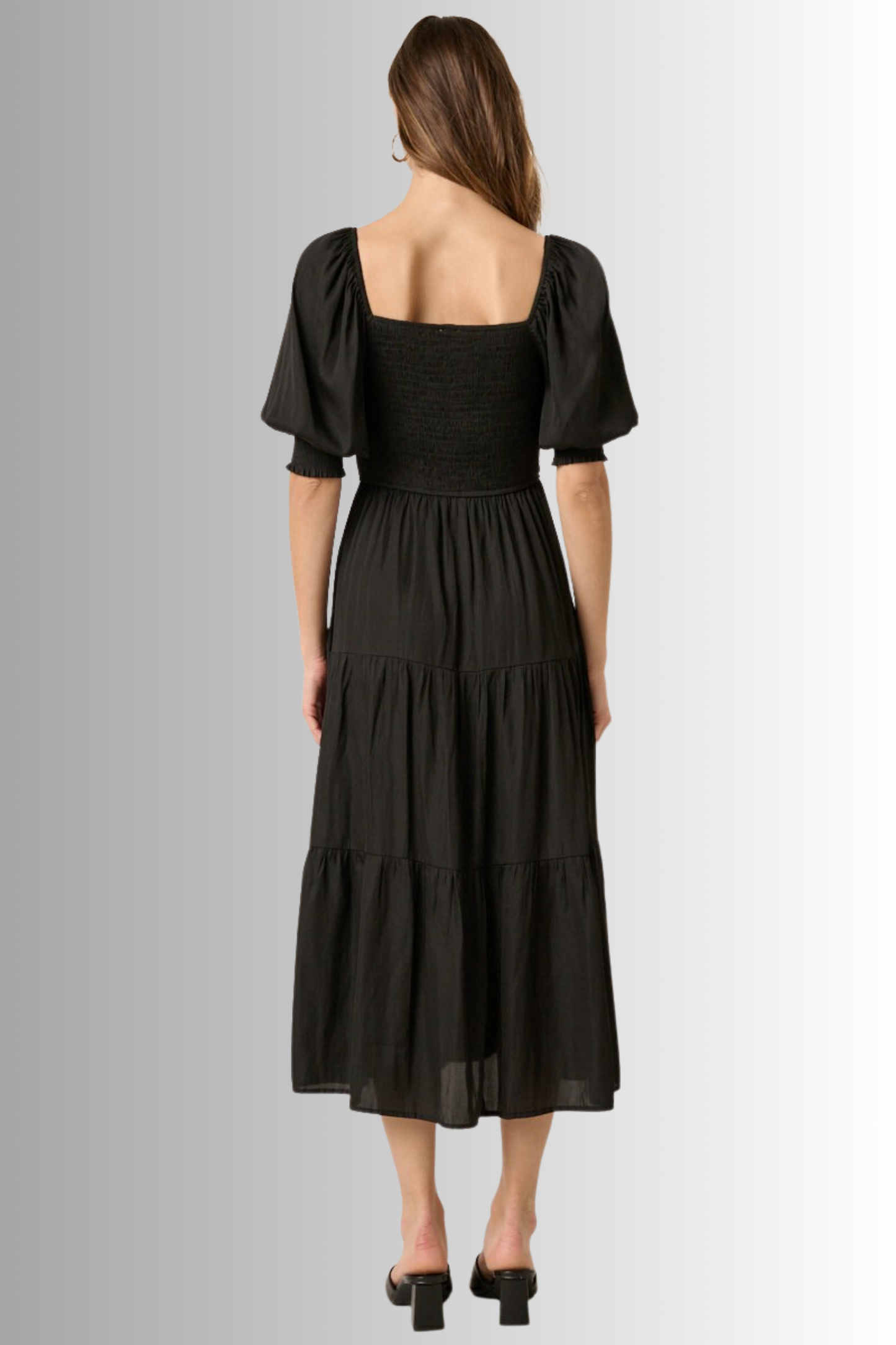 DARK WIDOW MODEST MAXI DRESS