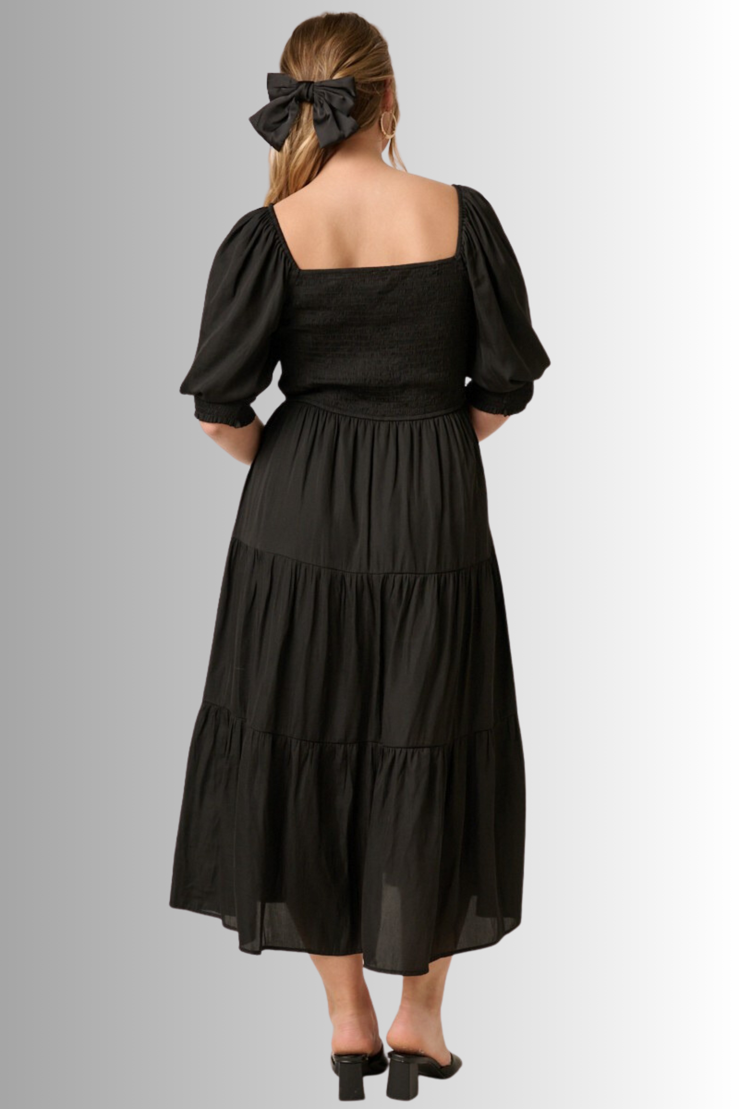 DARK WIDOW MODEST MAXI DRESS