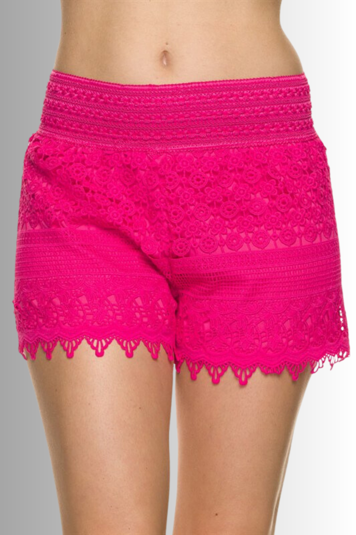 GO-TO CROCHET LACE SHORTS