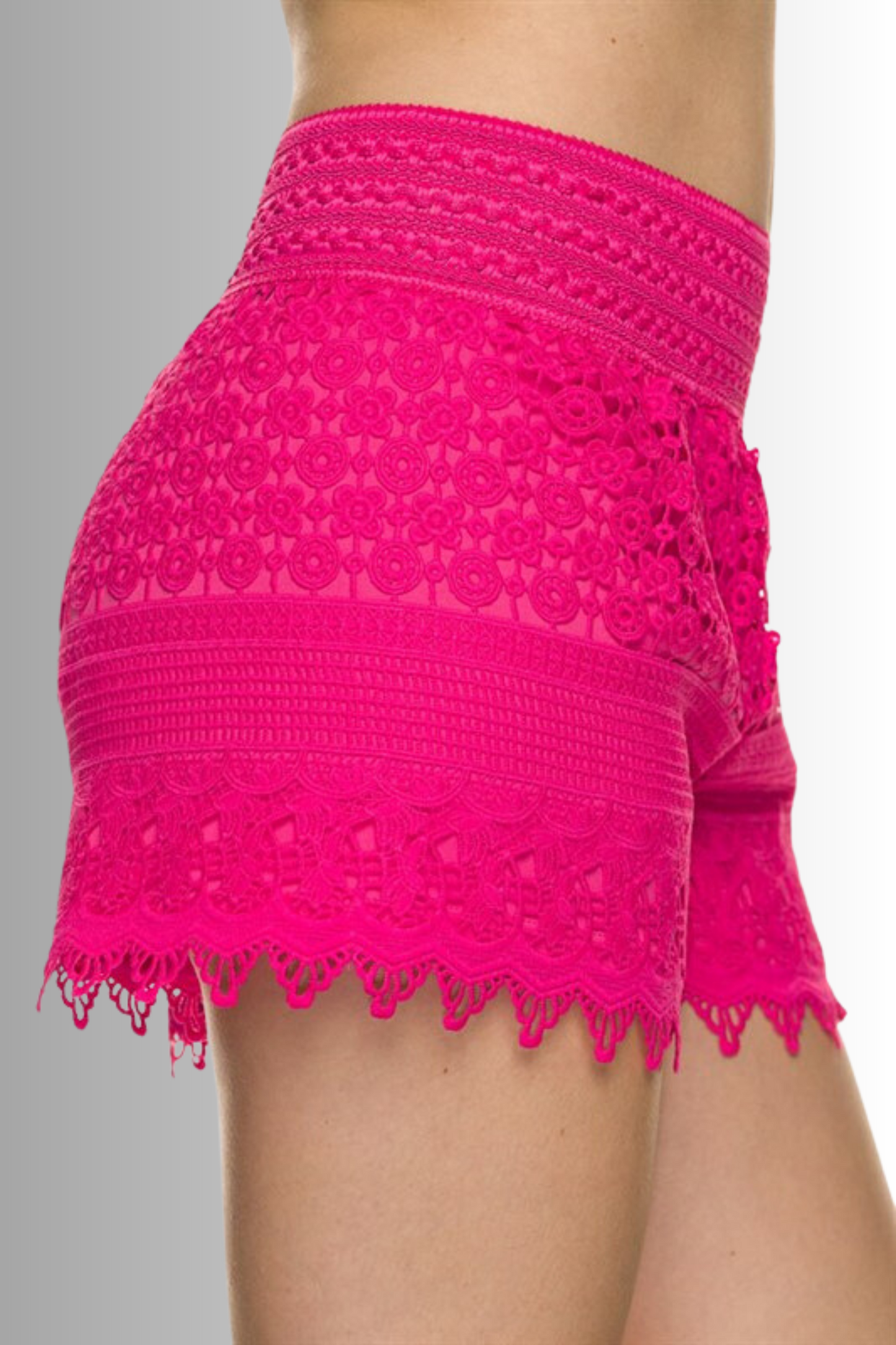 GO-TO CROCHET LACE SHORTS