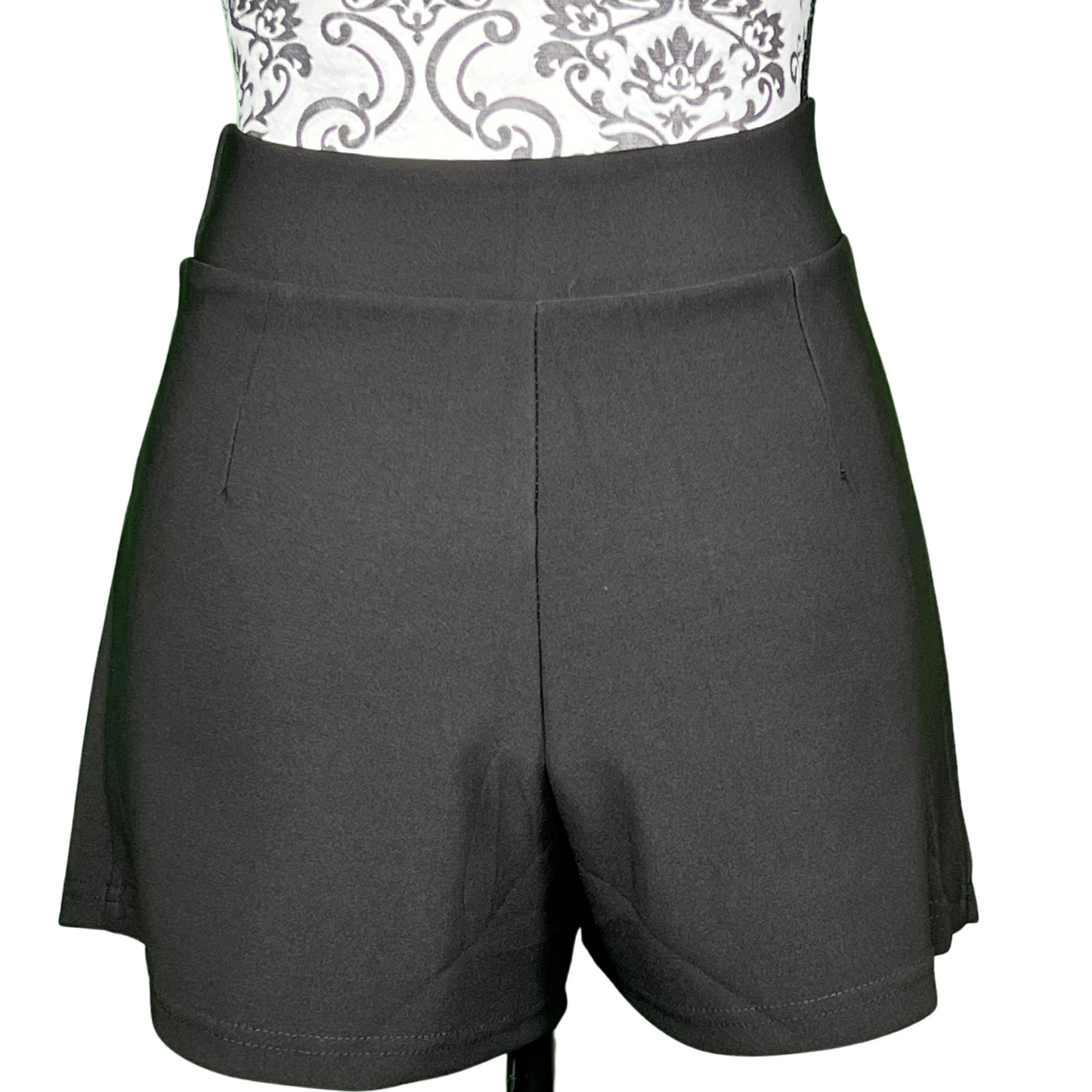 SIDE FLARE PLEATED MINI SKORT